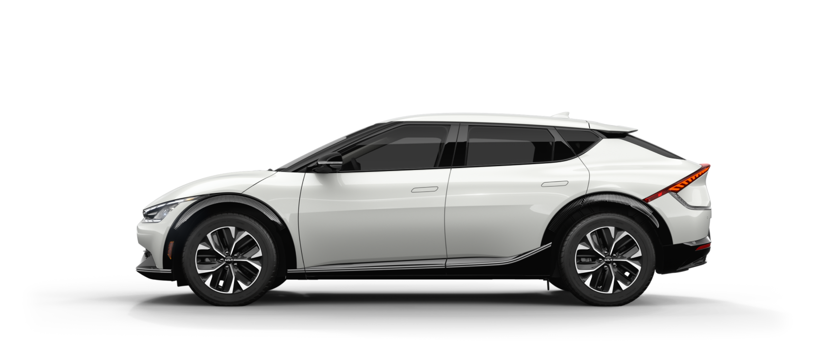 Image displaying a white 2023 Kia EV6