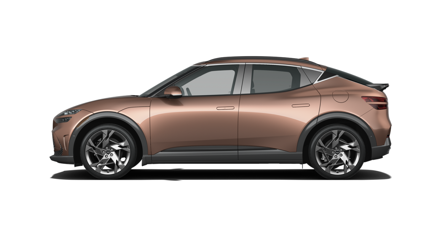 Copper-colored 2024 Genesis GV60 AWD vehicle