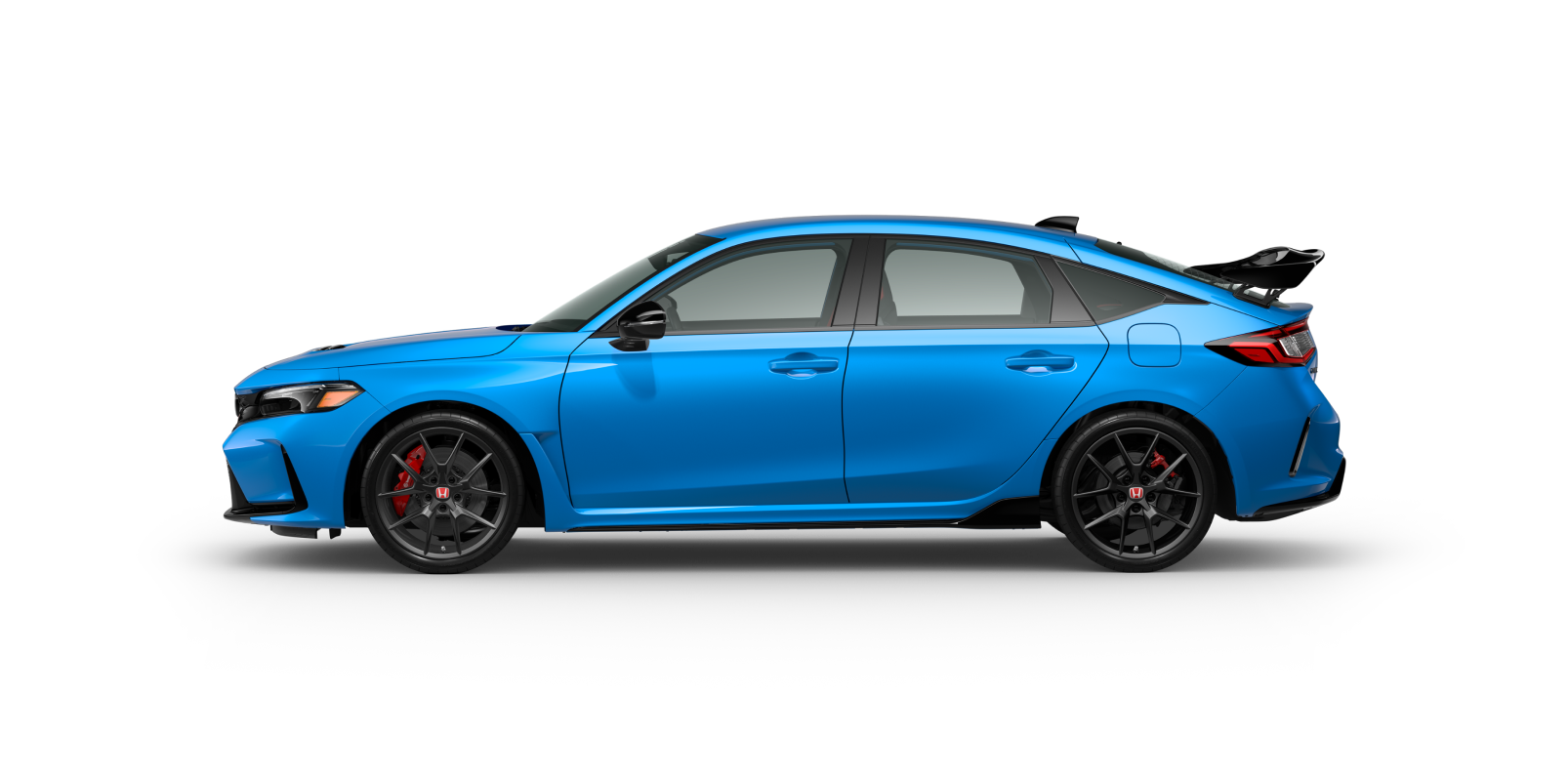 Blue Honda Civic Type R