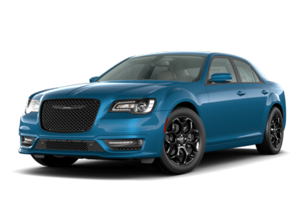 Image displaying a blue Chrysler 300 TOURING