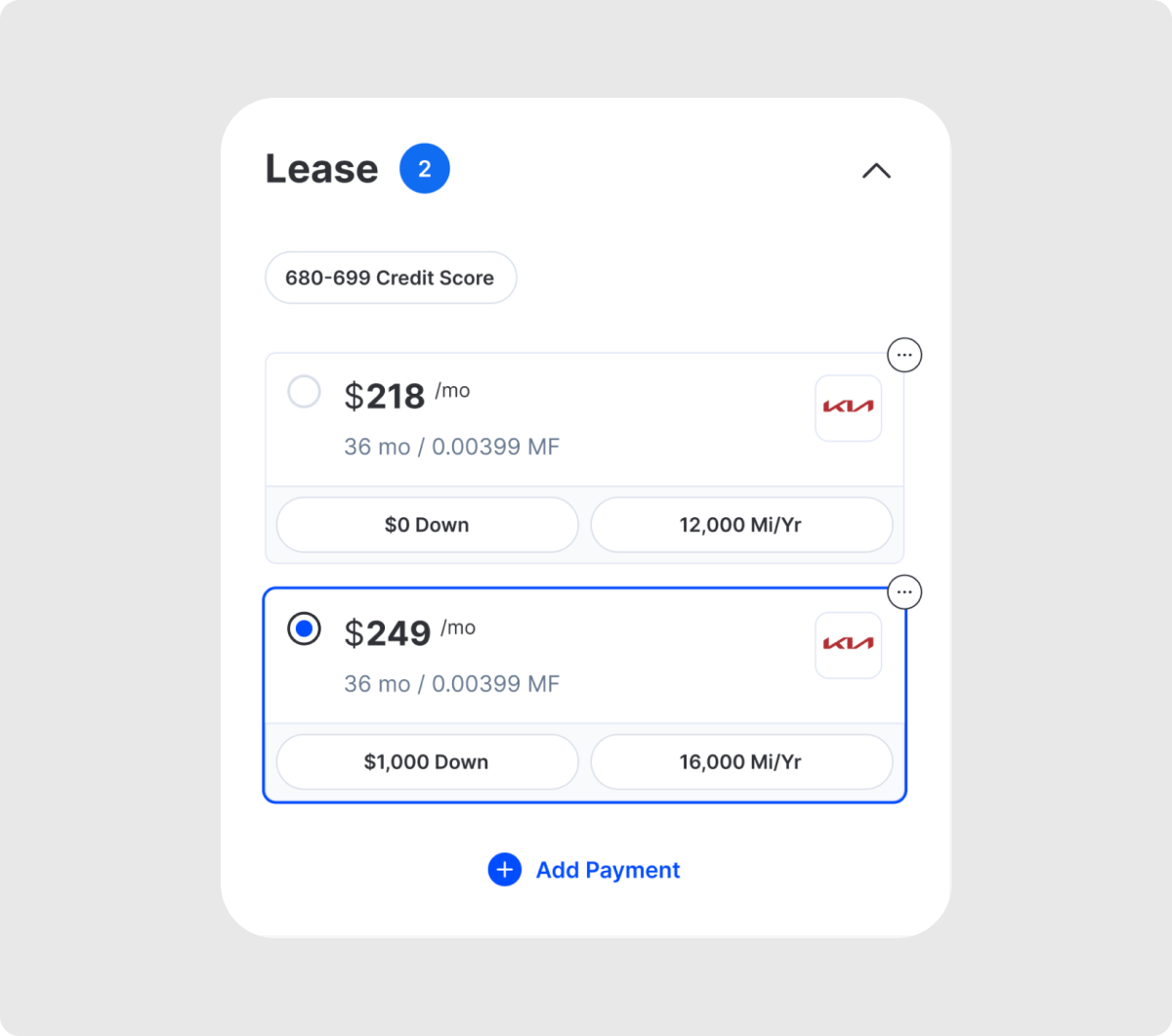 Offer builder graphic