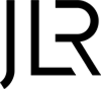 Black JLR wordmark logo 