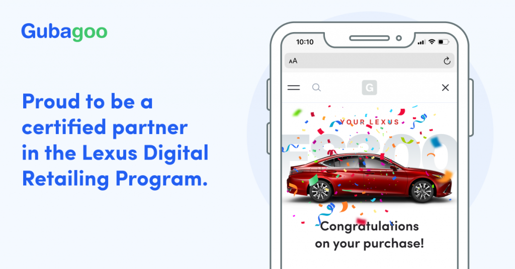 Gubagoo Virtual Retailing Added to the Lexus Dealer Website program